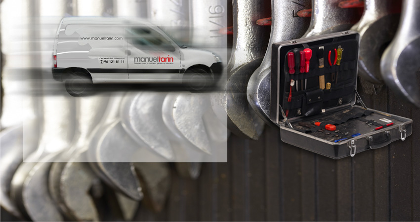 , Servicios, Tienda recambios maquinaria para madera